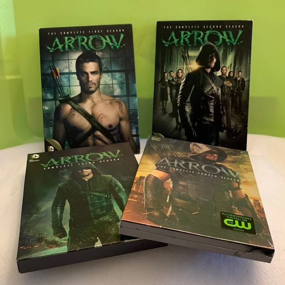 Arrow TV series seasons 1-4